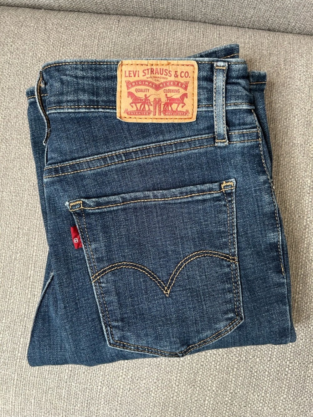 Levi's 725 Highrise Bootcut Denim Jeans